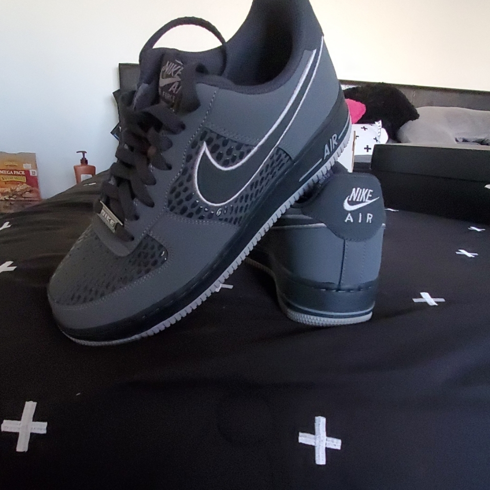 Gray Nike Air Force 1